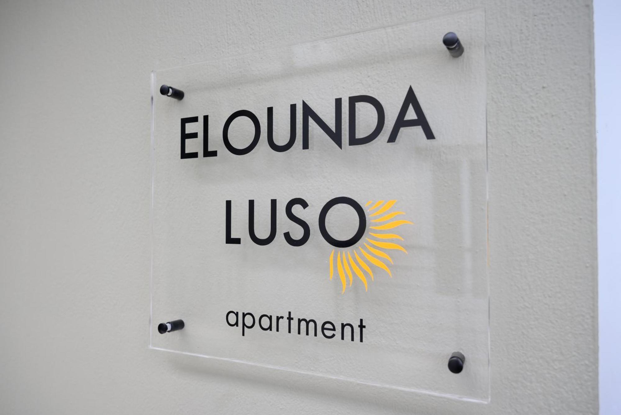Elounda Luso Apartment Eksteriør billede